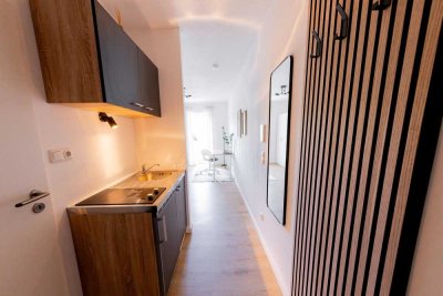 TOP renovierte 1-Zi-Whg. in Passau - möbliert, Balkon & Blick aufs Wasser