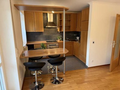 Sehr gepflegte exklusive 2 Zimmer EG+UG-Wohnung mit gehobener Innenausstattung in Erding/ Klettham