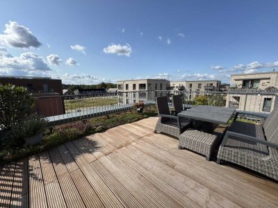 Penthouse Wohnung, 3 Zimmer und schöner Dachterrasse