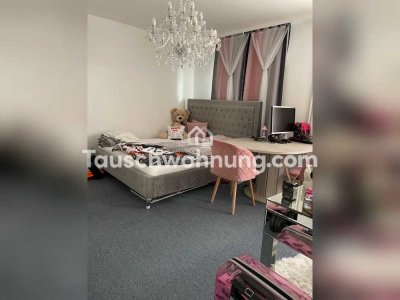Tauschwohnung: 1-Zimmer-Wohnung (25 m²) gegen größere Wohnung mit Balkon ge