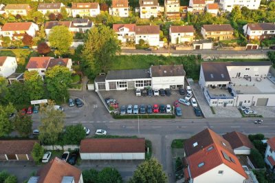 Gewerbepark mit Halle, Büro und Wohnungen
