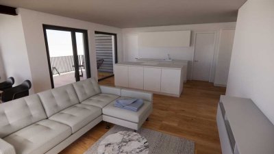 4-Zimmer Wohnung in Aspach mit Balkon und Einbauküche