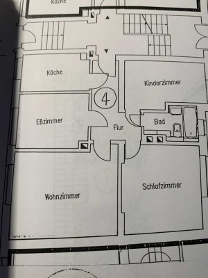 Schöne 4 Raumwohnung