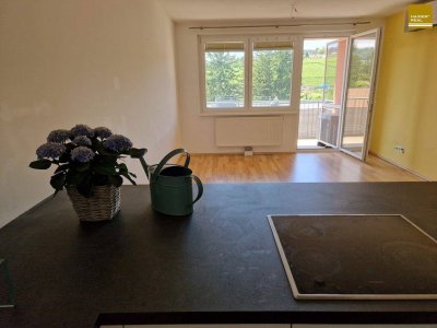 SOMMERAKTION - TOP ANGEBOT - Barrierefreie und sympathische Wohnung mit Außenfläche und Weinbergblick