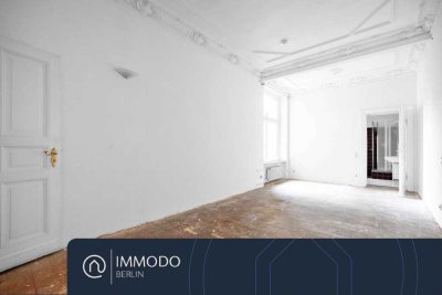 � Endlich Zuhause - helle 5 Zi Jugendstil-Altbau Wohnung mit sonnigen Balkon und Blick ins Grüne