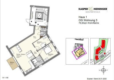 Schicke Neubauwohnung mit Balkon in Lauf