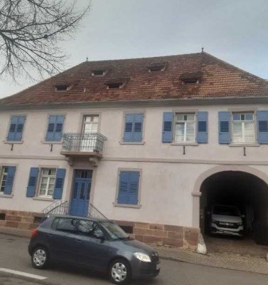 Neue 2-Zimmer-Wohnung in altem Haus in OG-Zunsweier