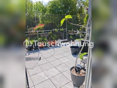 Tauschwohnung: Riesen Balkon, EBK und 3 ParteienHaus