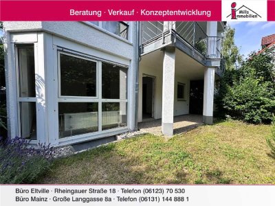 Schöne Eigentumswohnung mit Terrasse und Garten in Feldrandnähe