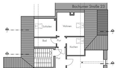 Renovierte Dachgeschosswohnung in Herne