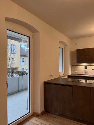 Moderne 3-Zimmer-Wohnung mit Balkon und Einbauküche in Toplage im Berggebiet