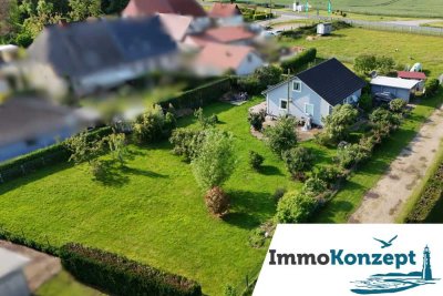 EFH, ca. 121m² Wfl., 1.216m² grünes Grdst., Garage & ca. 80m² Terrasse zwischen Lubmin und Wolgast!