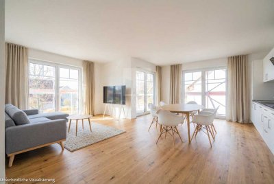 IDYLLISCHE WOHNUNG IN BESTER LAGE - MITTEN IM GRÜNEN - TOLLE AUSSICHT