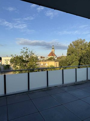 *Exklusive 3-Zimmer-Penthousewohnung mit unverbaubarem Innblick in Mühldorf am Inn*