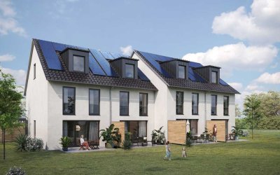 QNG 40 massives Neubau-Reihenhaushaus voll unterkellert