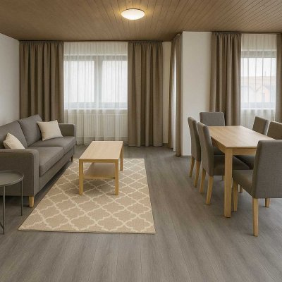 Helle 3-Zimmer-Wohnung mit Balkon in ruhiger Lage von Hepberg – saniert 2023, Nähe Audi Ingolstadt