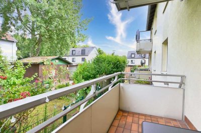 Helle 2,5-Zimmer-Wohnung mit Balkon & exklusivem Garten in Köln-Porz