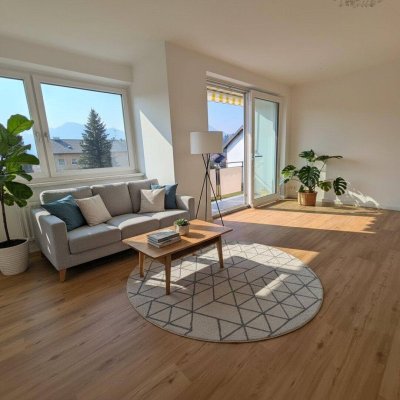 "Der Mondsee ist zum Greifen nahe" 2-Zimmer-Wohnung mit Loggia