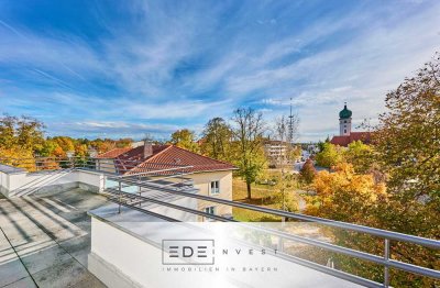 Highlight über den Dächern Eichenaus! Exklusive Penthouse Wohnung mit 4 Zimmern