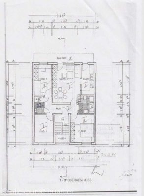 ***4 Zimmer ETW mit großem Balkon, Gartenanteil und einer Garage mit Stellplatz***