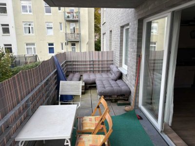 Helle 2,5-Zimmer Wohnung mit Terrasse in Lübeck-St. Lorenz Süd