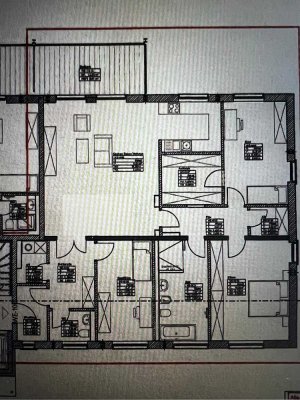 Exklusive 4,5-Zimmer-Wohnung mit luxuriöser Innenausstattung mit Balkon und Einbauküche in Bamberg