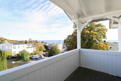 Ferientraum oder Wohnsitz: 2-Zi.-ETW mit Balkon und Ostseeblick in wunderbarer Lage