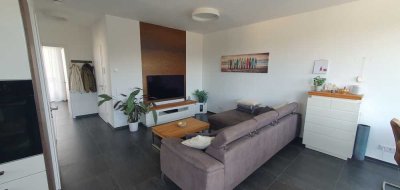 Penthouse Wohnung mit Neckarblick
