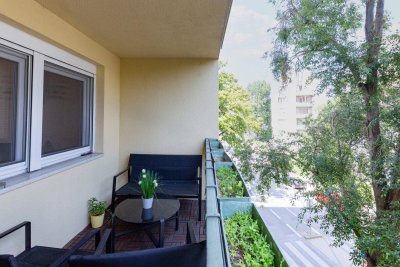 Schöne, renovierte Familienwohnung: 3 Zimmer (4 Zi möglich), Loggia und Garagenplatz, Nähe U6 und Donaukanal
