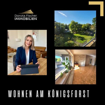Sonnenuntergänge genießen: 4-Zimmer-Wohnung mit Süd-West-Terrasse am Königsforst
