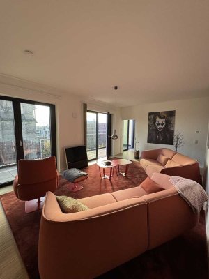 Urbane Wohnung im 8. Obergeschoss – Wohnen mitten in Hamburg