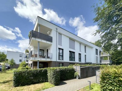 Moderne Wohnung mit Terrasse und Garten