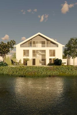 NEUBAU mit Seeblick -  schöne 3 Zimmer Gartenwohnung mit lichtdurchflutetem Hobbyraum -