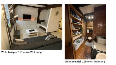 Gemütliches möbliertes 1-Zimmer-Apartment (37m²) in der Neustadt, Northeim- Innenstadt zu vermieten