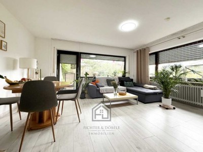 F&D | 2,5-Zimmer-Wohnung mit EBK, Terrasse & kleinem Garten in der Möhringer Vorstadt