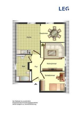 2,5 Zimmer-Wohnung in Herford!