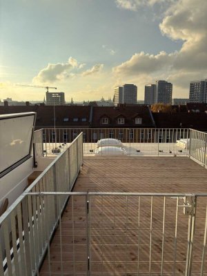 2 Zimmer Wohnung mit EBK und Dachterrasse im MalzQuartier