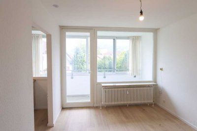 Exklusive 1-Raum-Wohnung mit EBK, Loggia und Stellplatz in Sonthofen - inkl. Bergblick