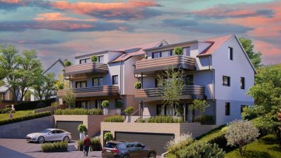FAMILIENPARADIES MIT SCHLOSSBLICK – exklusive Gartenwohnung in Erbach