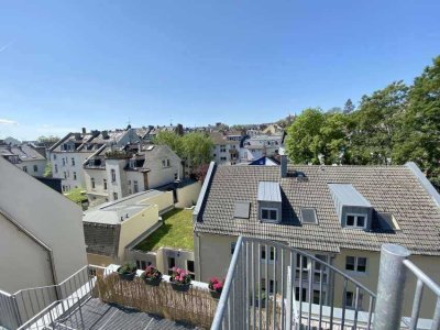 City-Maisonette Wohnung mit Aufzug, Dachterrasse und Stellplatz