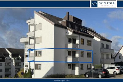 Helle 3,5-Zimmer-Wohnung mit 2 Balkonen, TG-Stellplatz und Fahrstuhl