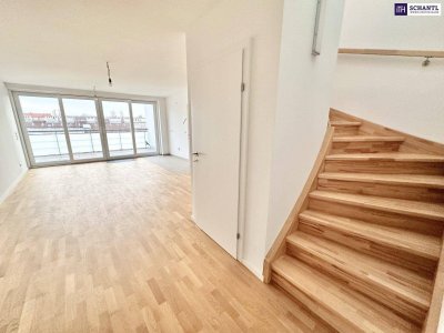 ERSTBEZUG! Dachgeschoss-Highlight beim AKH ++ Luxus Maisonette mit spektakulärer Aussicht ++ 2 Freiflächen ++ Edle Ausstattung ++ Klimaanlage ++ Fußbodenheizung