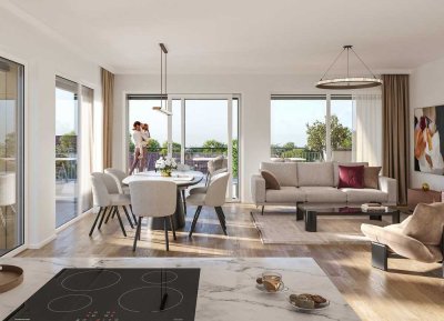 Großzügige 3 ZKB Neubau-Mietwohnung mit Garten / W2.0.2