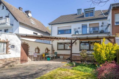 Gepflegtes Zweifamilienhaus mit ELW, Balkon, Terrasse, Garten + Garage