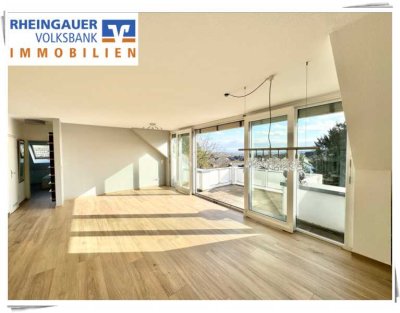 * Kiedrich: Alternative zum Einfamilienhaus - 129 m² Penthousewohnung mit traumhaftem Blick *