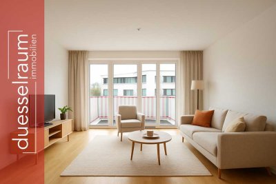 Mettmann: Charmante 3-Zimmerwohnung mit Balkon und Doppelstellplatz in der Tiefgarage – Zentrumsnah