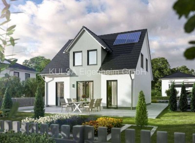 Hier kommt dein Massivhaus mit viel Platz, Bauzeit- und Festpreisgarantie, Finanzierungsservice und
