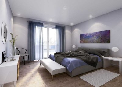 Erstbezug nach Kernsanierung 2,5 Zim.-Wohnung am See mit Balkon in Singen