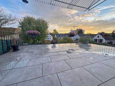 Singles aufgepasst! Dachterrassentraum + Zentral, grün & ruhig