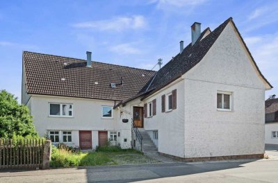 Fachwerkhaus mit schönem Grundstück, Scheune und Gewölbekeller